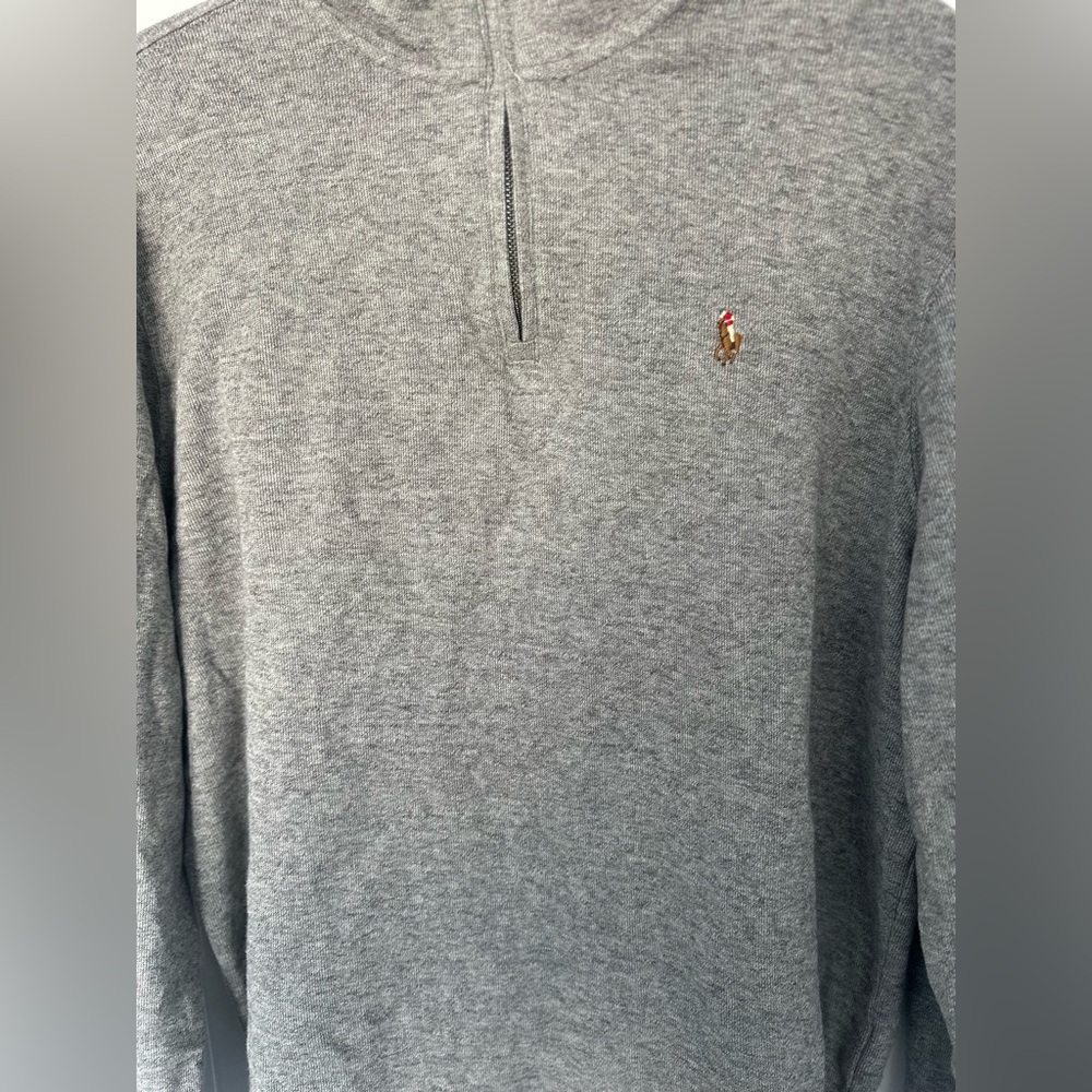 Polo Ralph Lauren Estate-Rib Quarter-Zip Pullover - Picture 4 of 9